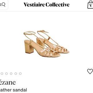 USED SEZANE GLORIA SANDAL HEEL